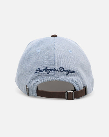 Pro Standard Los Angeles Dodgers 'Denim Suede' Pro Pinch Strapback Denim