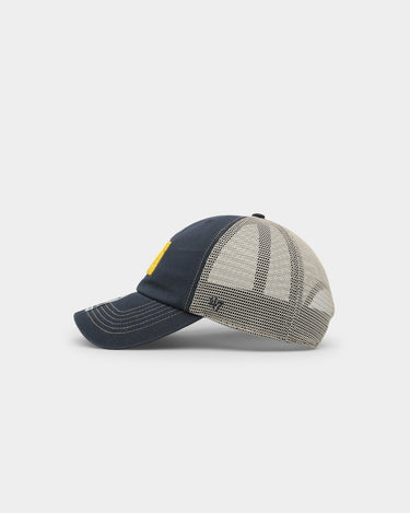 47 Brand Michigan Wolverines Trawler '47 Clean Up Strapback Vintage Navy