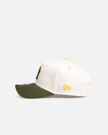 New Era New York Yankees 'Chrome Rig' 9FORTY A-Frame Snapback White/Yellow