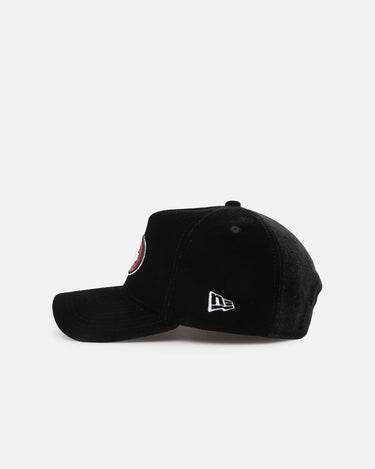 New Era San Francisco 49ers 'Velvet Official Team Color' 9FORTY A-Frame Snapback Black