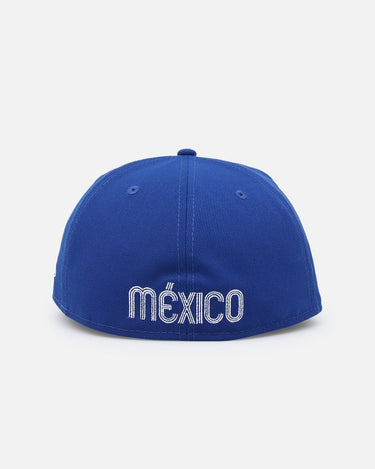 New Era Mexico National Baseball Team 59FIFTY Fitted Light Royal