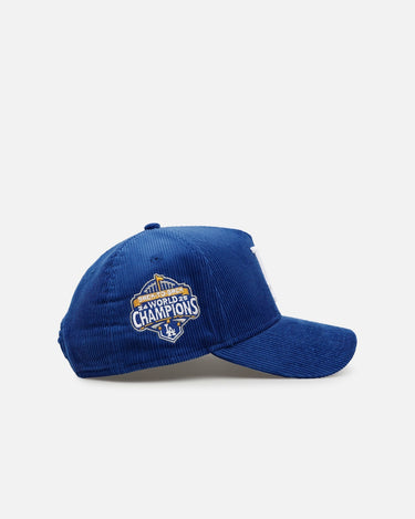 New Era Los Angeles Dodgers 'Cord Tones' 9FORTY A-Frame Snapback Light Royal