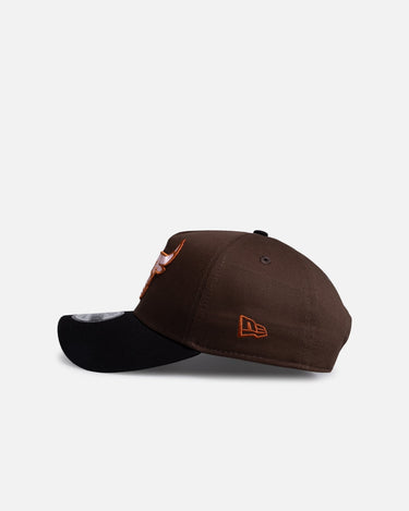 New Era Chicago Bulls 9Forty A-Frame Snapback Walnut
