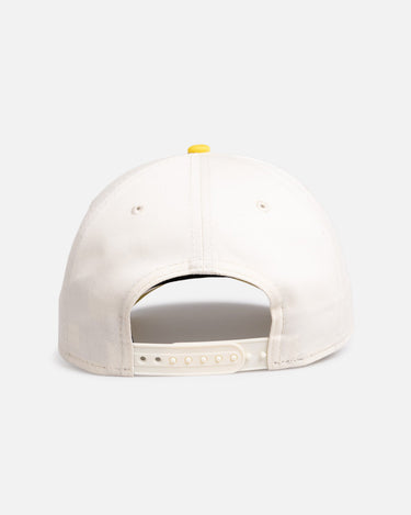 New Era Los Angeles Dodgers 'Chrome Rig' 9FORTY A-Frame Snapback White/Yellow