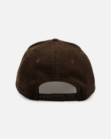 New Era Los Angeles Dodgers 'Cord Tones' 9FORTY A-Frame Snapback Walnut