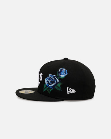New Era Oakland Athletics 'Blue Rose' 59FIFTY Fitted Black/Blue