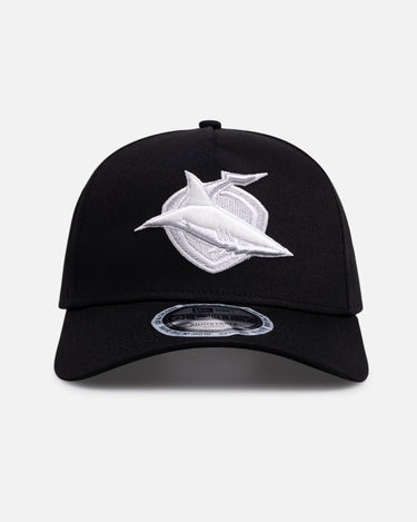 New Era Cronulla-Sutherland Sharks 'NRL Glow In The Dark' 9FORTY A-Frame Snapback Black
