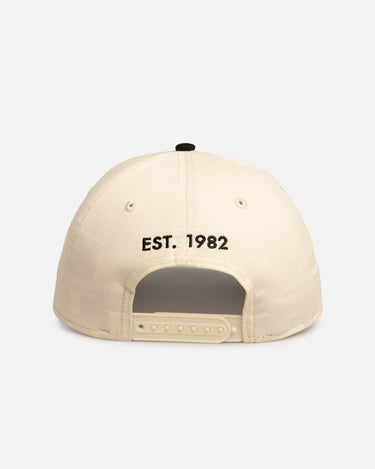 New Era Canberra Raiders 'Chrome Black' 9FORTY A-Frame Snapback White/Black