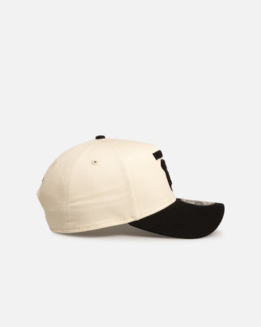 New Era Canterbury-Bankstown Bulldogs 'Chrome Black' 9FORTY A-Frame Snapback White/Black