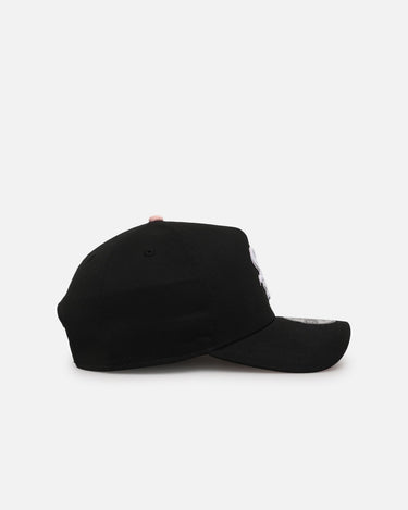 New Era Chicago White Sox 'Pink Satin Hearts 2.0' 9FORTY A-Frame Snapback Black/Pink