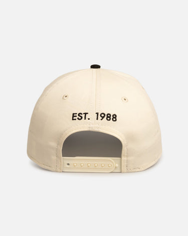 New Era Newcastle Knights 'Chrome Black' 9FORTY A-Frame Snapback White/Black