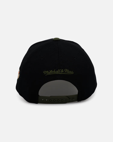 Mitchell & Ness Houston Astros 'Olive Cargos' Pro Pinch Snapback Olive/Black