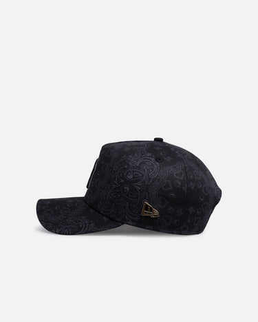 New Era New York Yankees 'Black Tonal' 9FORTY A-Frame Snapback Black