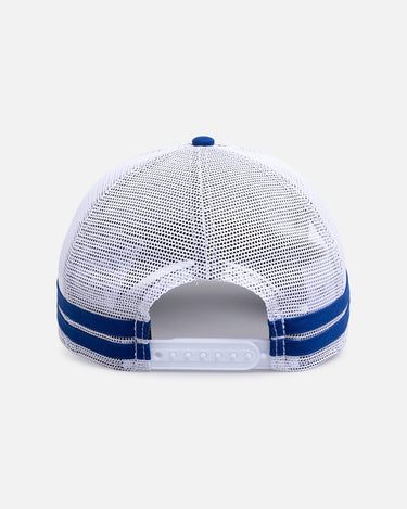 New Era Canterbury-Bankstown Bulldogs 'NRL 26 Retro Trucker' 9FORTY A-Frame Snapback Original Team Colours
