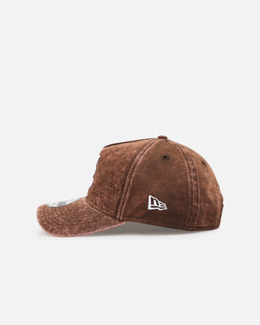 New Era Atlanta Braves 'Washed Walnut' 9FORTY A-Frame Snapback Walnut